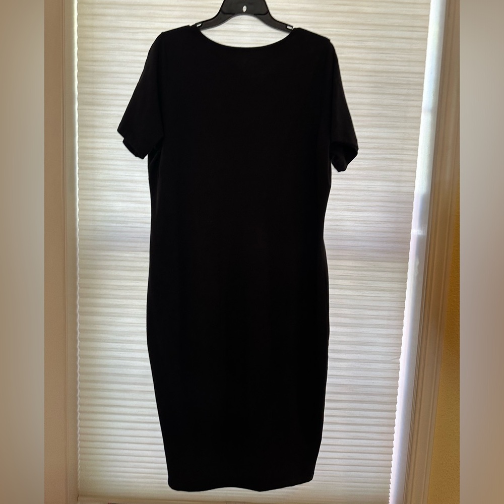 Asos curve size 18 midi short sleeve bodycon dress